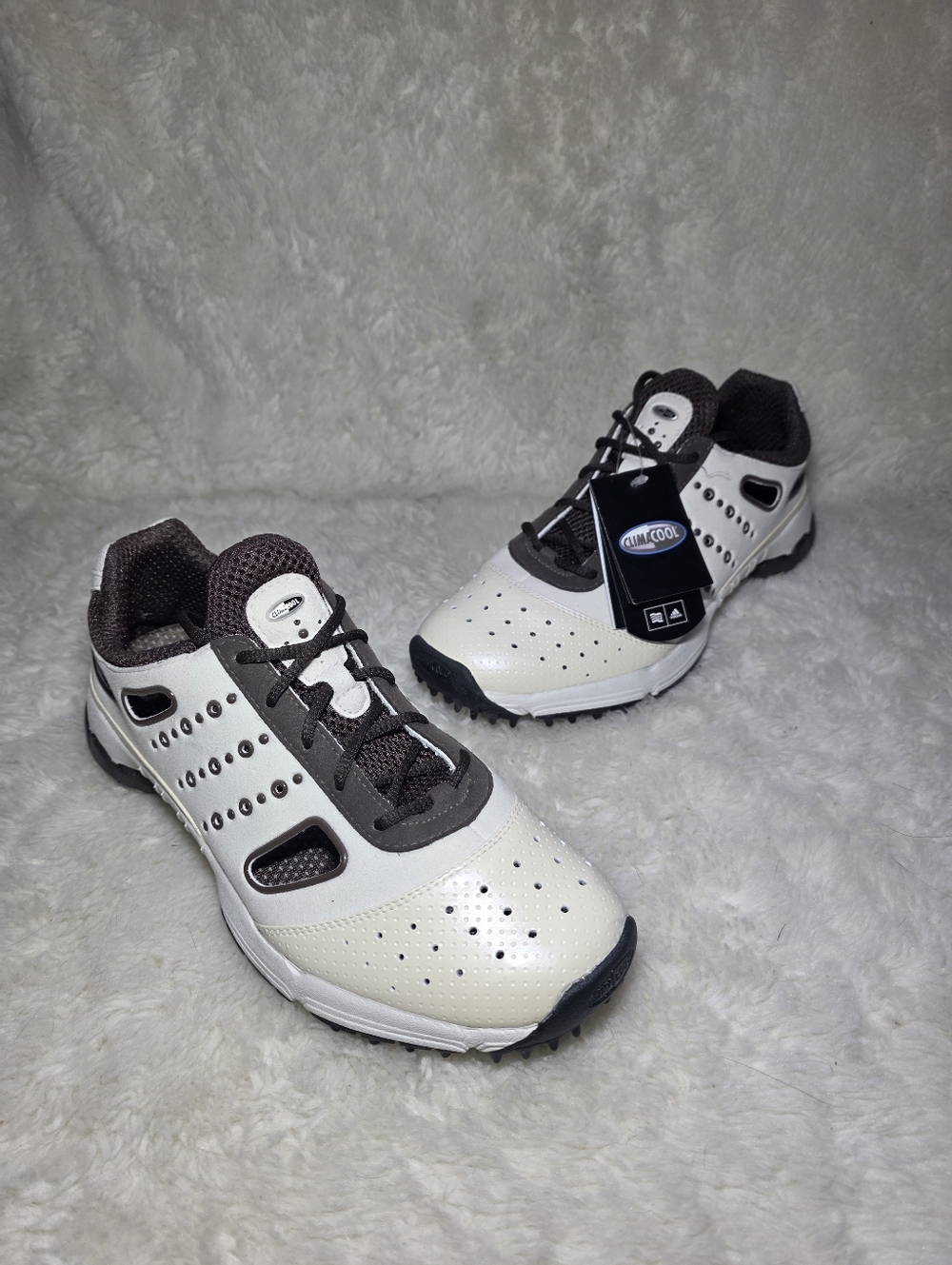 2008 Adidas ClimaCool Oasis II Shoes - Cream/Brown (Size 7) NWT